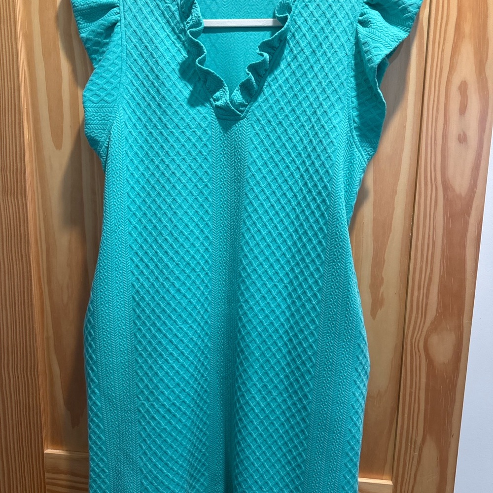 Quilted Boutique Dress with Pockets – XL – Never Worn
